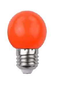 AK-PIC LED BULB G45 E27 3W ORANGE