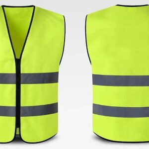 HIGH VISIBILITY VEST YELLOW LARGE