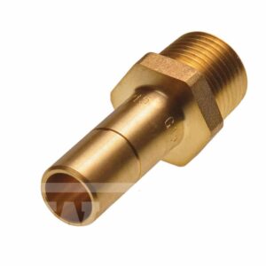 ACORN MALE BRASS ADAPTOR 28 MM