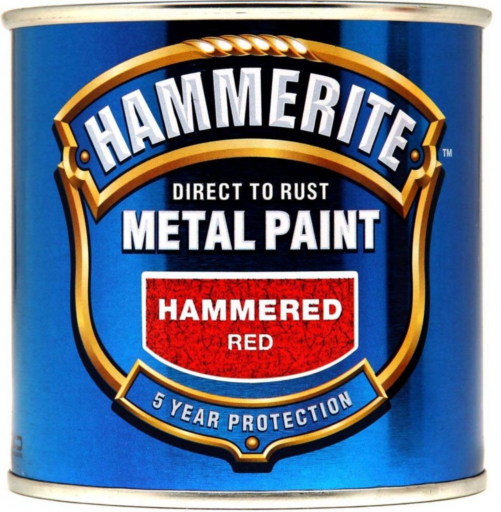hammerite paint hammered red