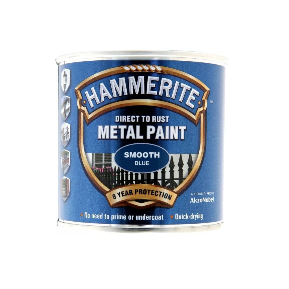 HAMMERITE SMOOTH BLUE 250ML
