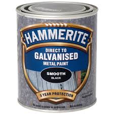 hammerite smooth black galvanised