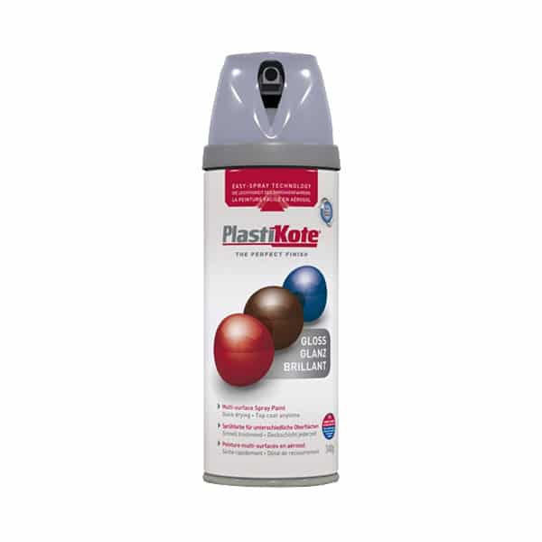 plasti-kote spray paint gloss aluminium