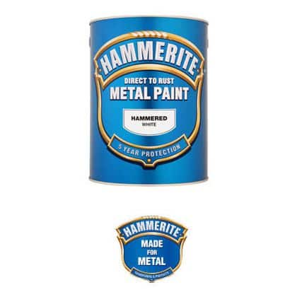 HAMMERITE HAMMERED WHITE 250ML