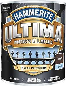 71s7BixIIgL.__AC_SY300_SX300_QL70_ML2_ HAMMERITE ULTIMA MATT SMOOTH BROWN 750ML