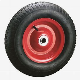 PNEUMATIC WHEEL FOR WHEEL BARROW