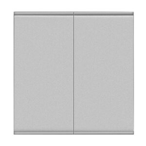 DURAGREEN GREY 2 GANG 2 WAY SWITCH