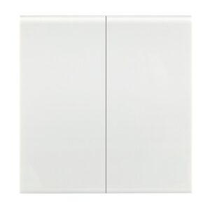 DURAGREEN WHITE 2 GANG 2 WAY SWITCH