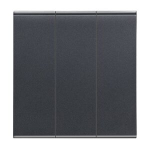 DURAGREEN BLACK 3 GANG 2 WAY SWITCH