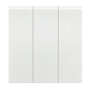 DURAGREEN WHITE 3 GANG 2 WAY SWITCH