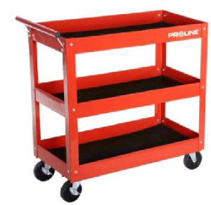 TOOL TROLLEY, 3 LEVEL, 730X380X755MM 33205 PROLINE
