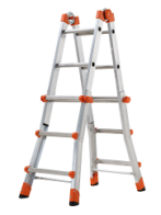 PEPPINA ALU150 MULTIFUNCTION TELESCOPIC LADDER 3+3 150KG