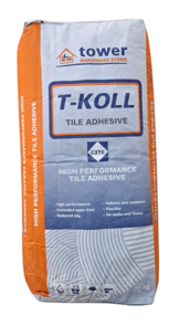 T-KOLL TILE ADHESIVE C2TE WHITE 25KG (SHOP PICKUP)