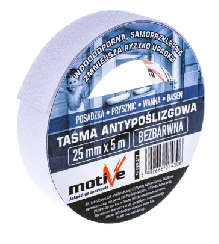 NON SLIP TAPE CLEAR 25MM 5MTR 020219