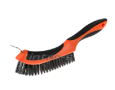 WIRE BRUSH WITH SCRAPER 090116
