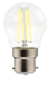 LED BULB FILAMENT CLEAR GLASS 4W 4000K