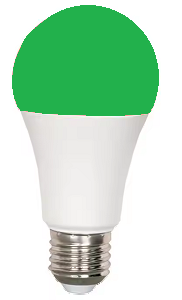 E27 7W A60 LED BULB GREEN