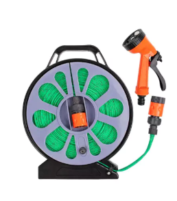 MOTIVE GARDEN HOSE KIT WITH ACCESORIES AND HANGER 100592
