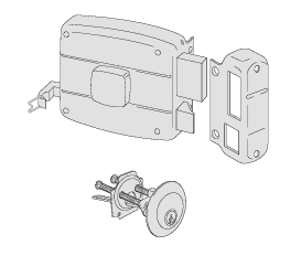 CISA LOCK 40MM 50330-40-1 RIGHT LOOSE CYLINDER