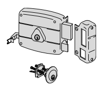 CISA LOCK 40MM 50340-40-1 RIGHT LOOSE CYLINDER