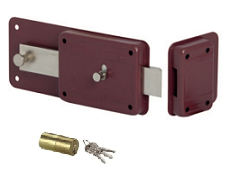 CISA LOCK 50MM 55054-50-1 RIGHT FIXED CYLINDER GARAGE TYPE