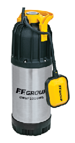 SUBMERSIBLE MULTI-STAGE PUMP FOR CLEAR WATER (WELLS) CWSP-1000MS, 1,4hp, FFGROUP 43482
