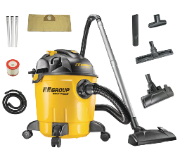 DRY&WET VACUUM CLEANER 1.200W, WDVC-18-PLUS, 18L, FFGROUP 43501