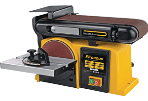 STATIONARY BELT WITH DISC GRINDER 370W, SBDS-370-PLUS, FFGROUP 45526