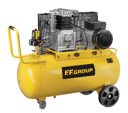 BELT-DRIVEN AIR COMPRESSOR AC-B-90/4MC-PRO, 354L/min, 90L, FFGROUP -SP 46589