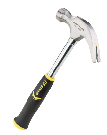 CLAW HAMMER WITH TUBULAR STEEL HANDLE, 16oz/450g, FFGROUP 39223