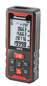 LASER DISTANCE METER LDM 50, BENMAN 71869