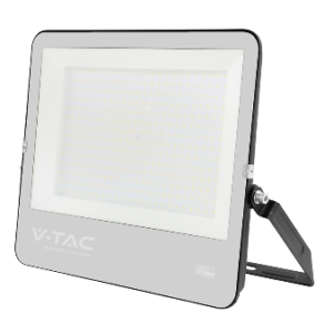 300W LED Floodlight CREE CHIP Black Body Grey Glass 6500K 135lm/W 232036