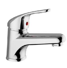 CHROME BASIN MIXER