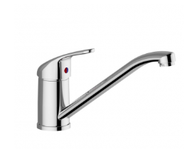 CHROME KITCHEN MIXER LOW SPOUT