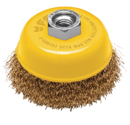 BRUSHES CUP WITH THREAD HOLE M14, FF GROUP 125mm 10721