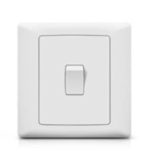 FOXGLO 1 GANG 2 WAY SWITCH WHITE