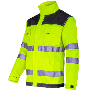 HIGH-VISIBILITY JACKET COLOUR YELLOW MEDIUM L4041602